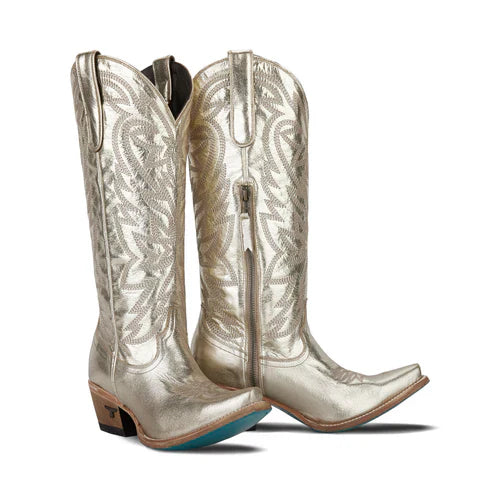 Chic Cowgirl White Boots