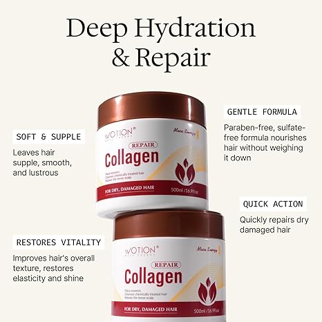 WOTION Luxe Collagen Hair Repair Mask