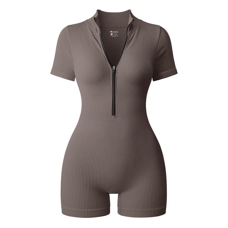 CurveZip⢠Ribbed Romper