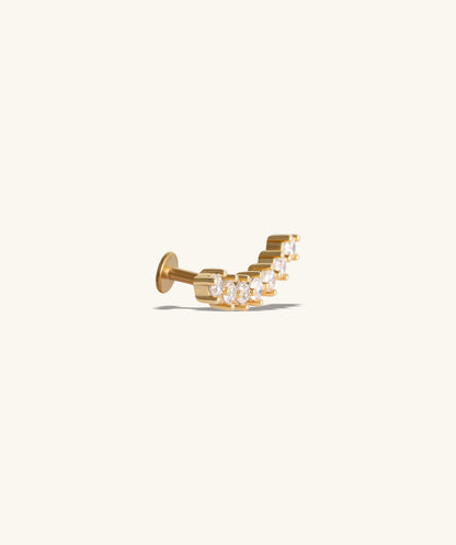 Luxe Sparkle Stud Earring