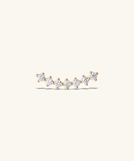 Luxe Sparkle Stud Earring