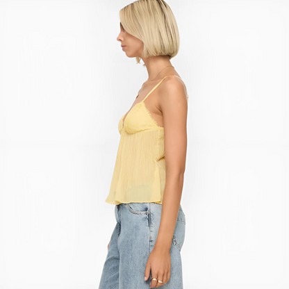 SatinEase Pleat Cami