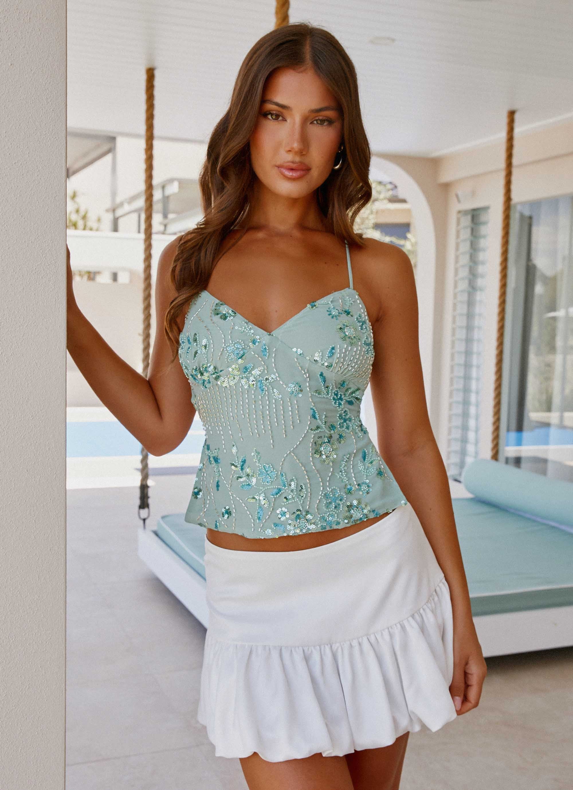 GlimmerGlow™ Sequin Cami