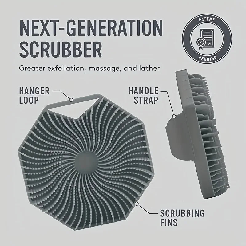 GermShield™ Silicone Body Scrubber