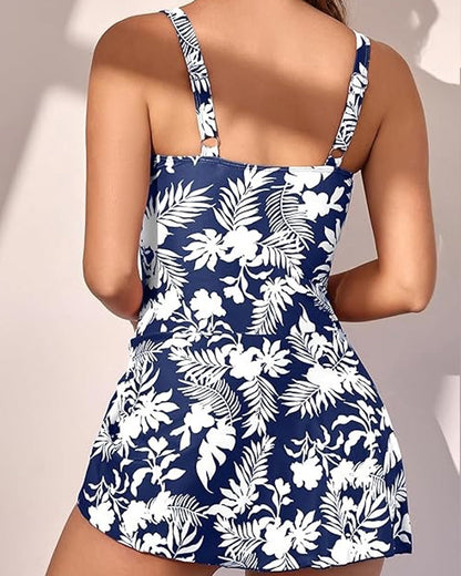 SnatchTie™ Floral Mini Dress
